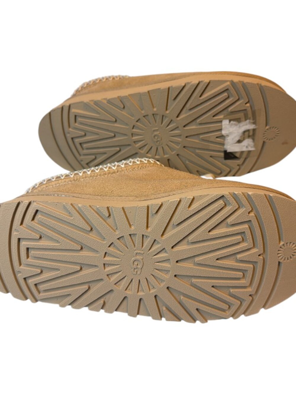 UGG Size 6 Tazz II Sand Suede Platform Slipper Clogs Tasman Womens NWOB - Picture 4 of 4
